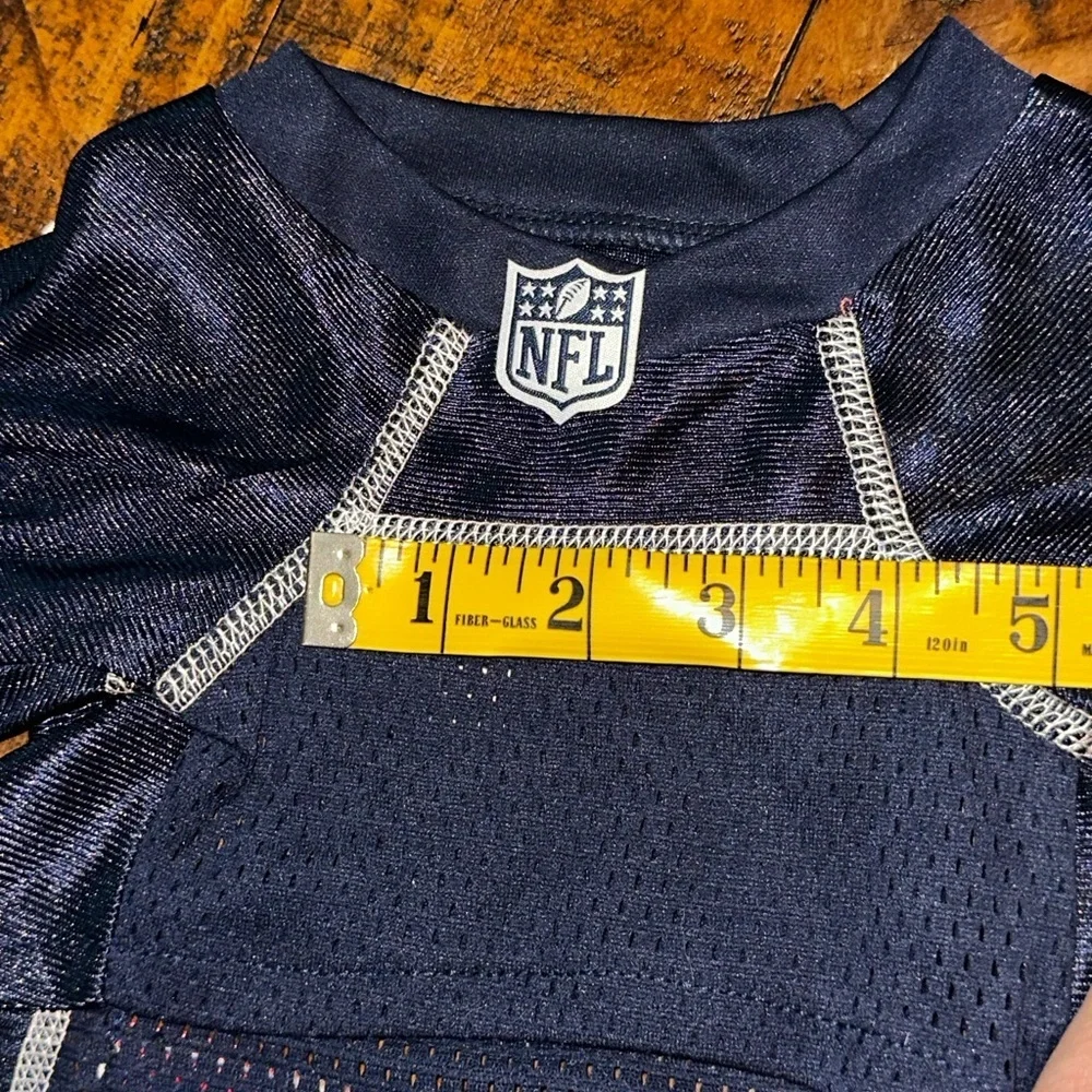 NEW Little Earth Patriots Navy Blue Dog Jersey Sz Small